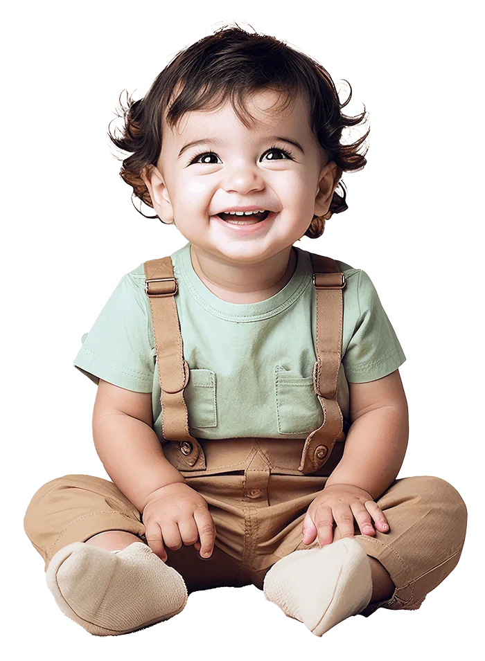 Smiling toddler at Bay Area Kids Dentistry, your trusted San Jose Pediatric Dentist, receiving expert dental care for a positive experience